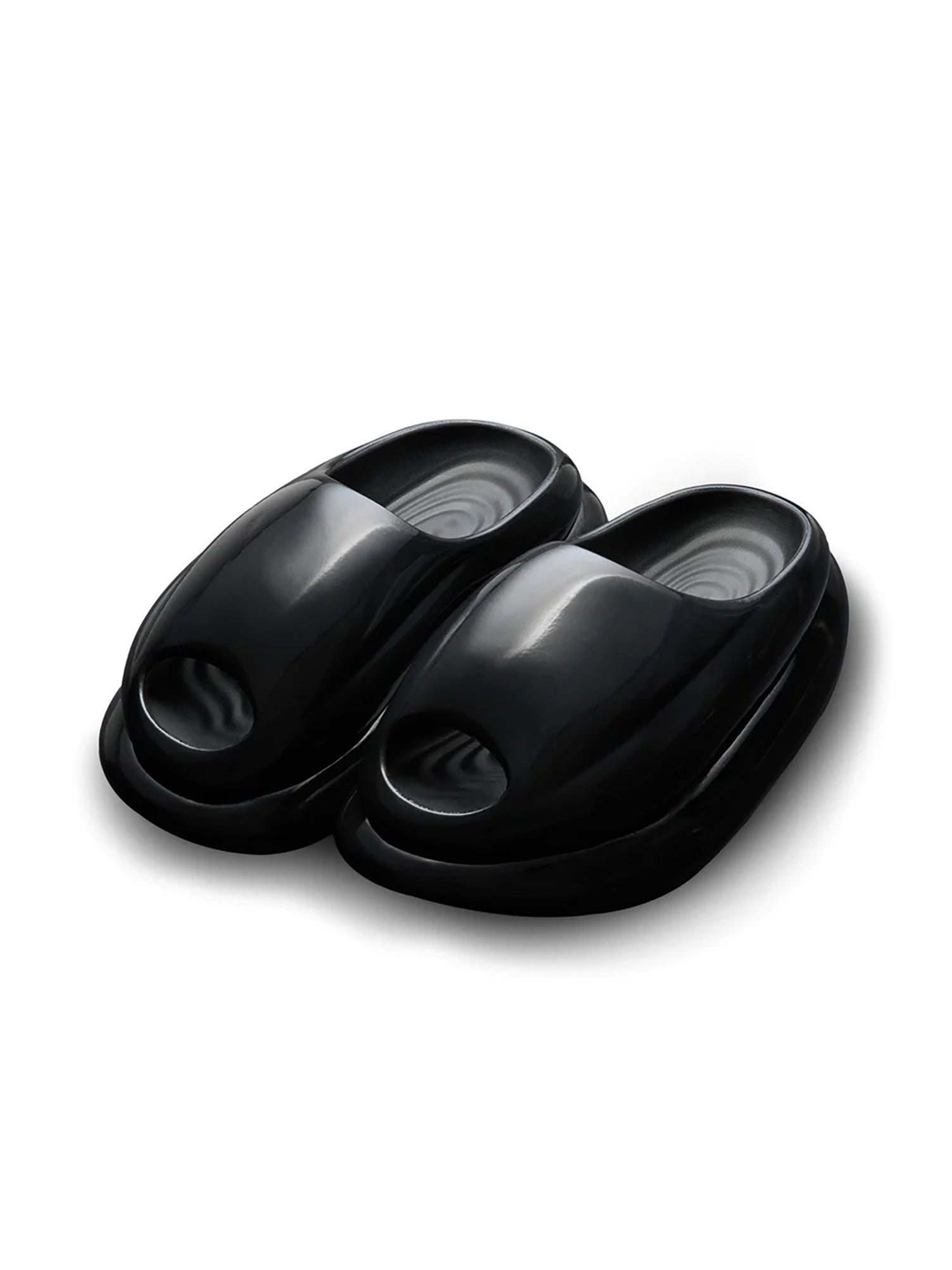 Women's Futuristic Chunky Platform Slides