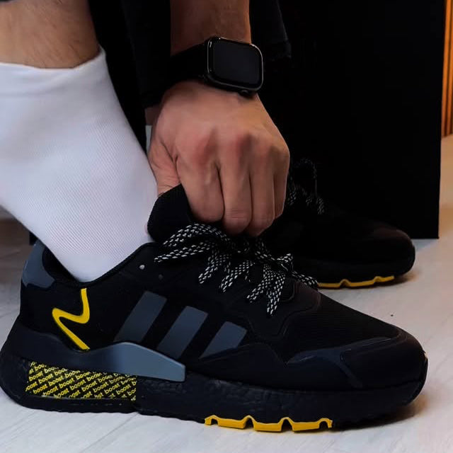 Men's Vintage Tech-Style Casual Sneakers - Contrast Color Design