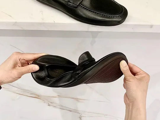 Foldable Slip-On Casual Dress Shoes