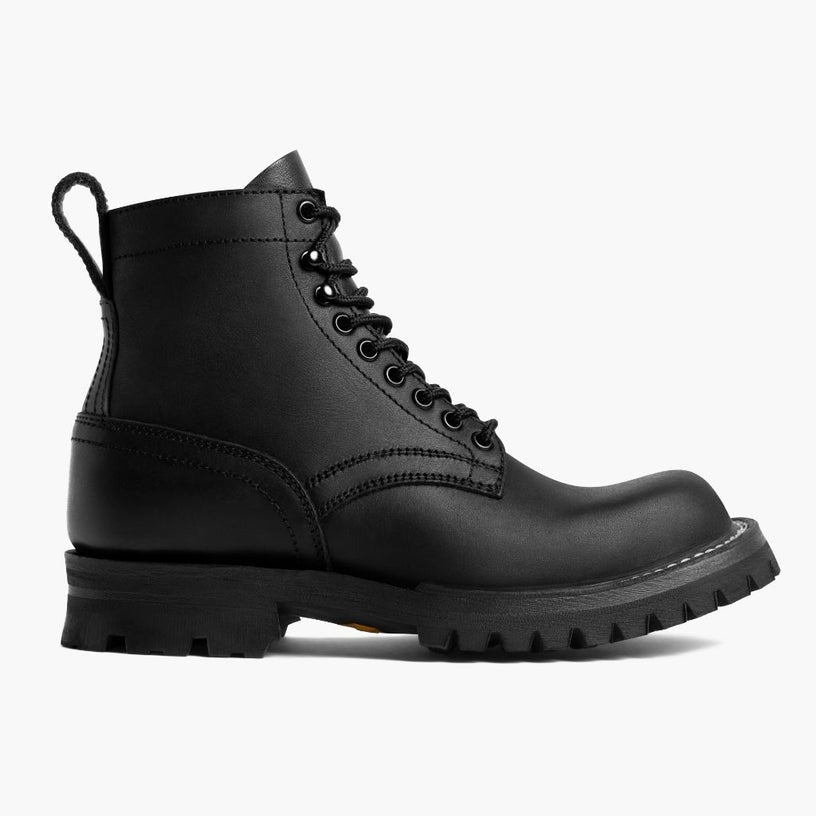 Premium Leather Work Boots | Retro Rugged Men’s Footwear