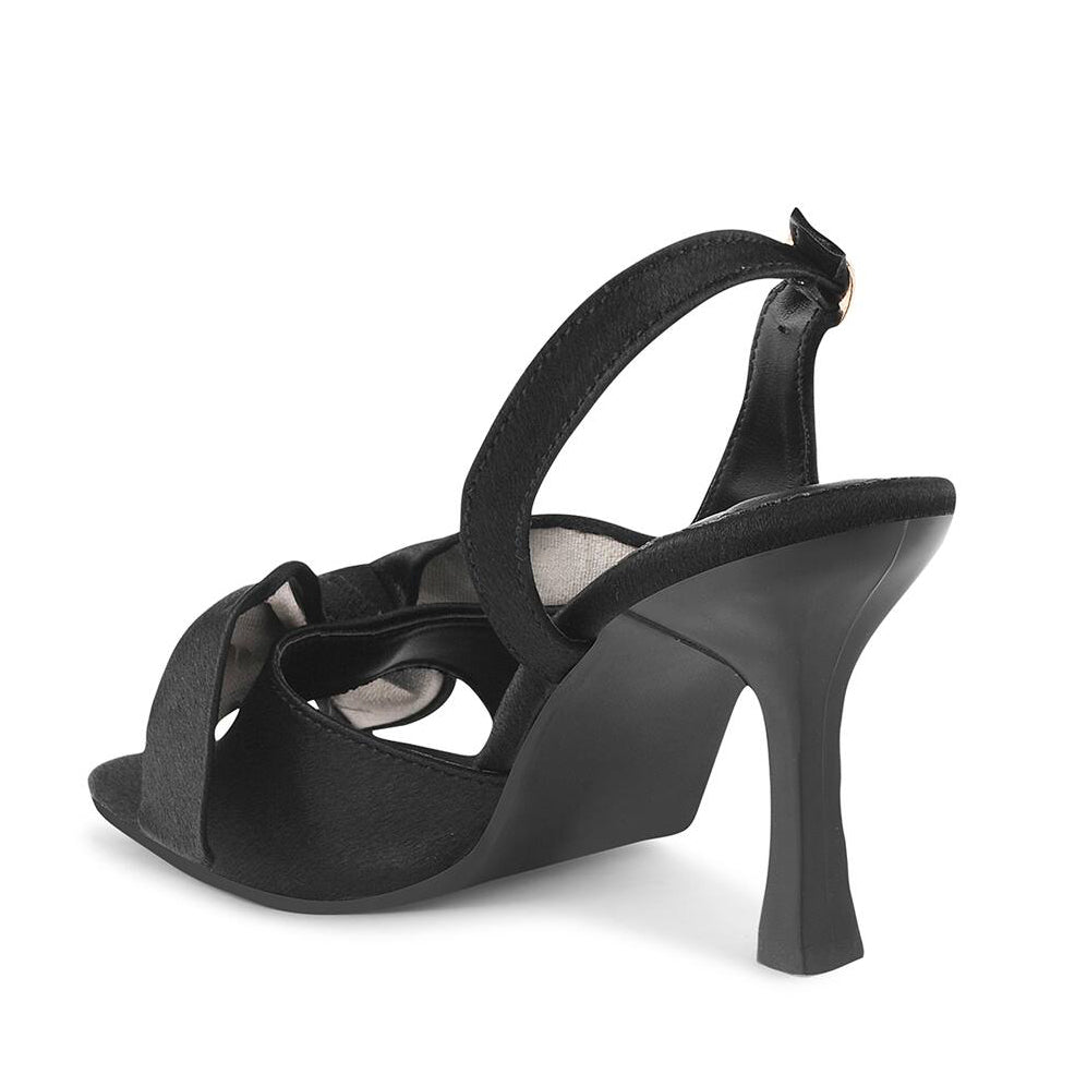 Ladies' Satin Bridal Slingback Sandals