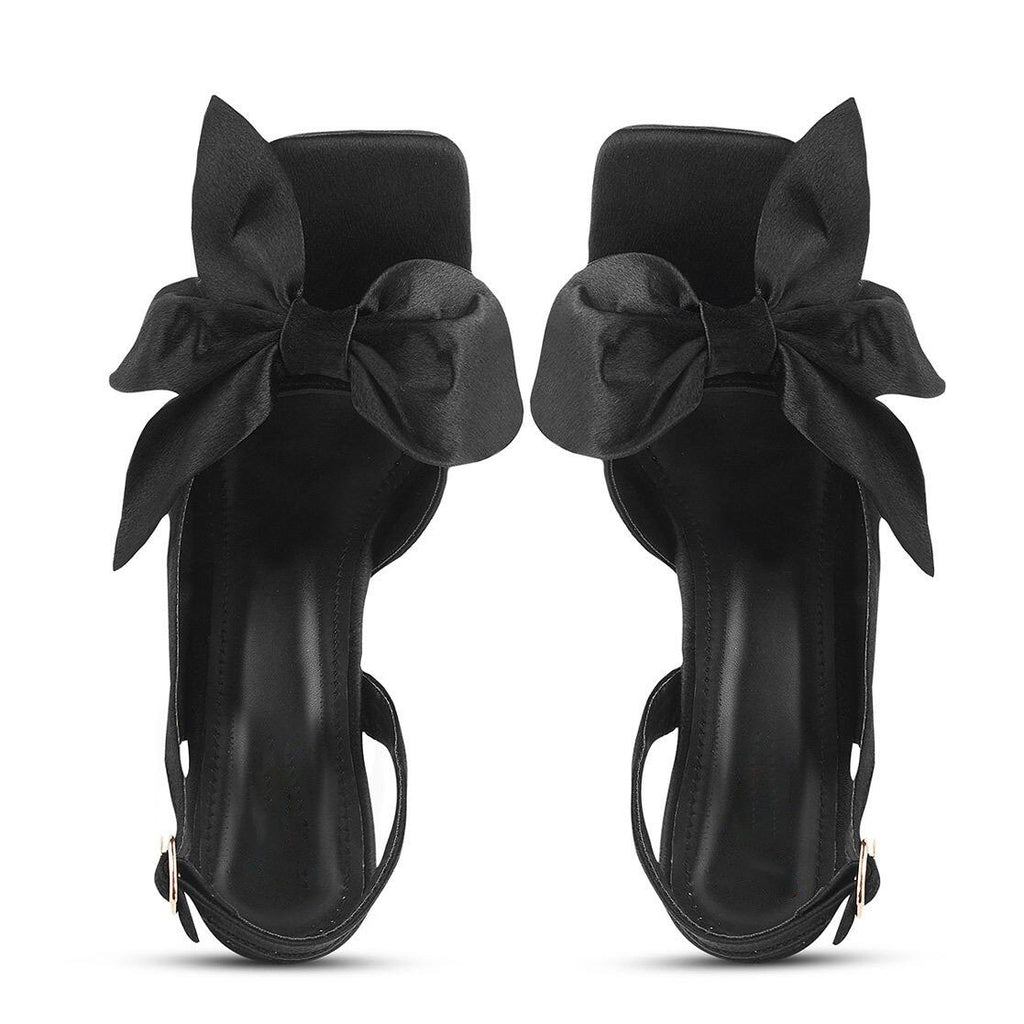 Ladies' Satin Bridal Slingback Sandals