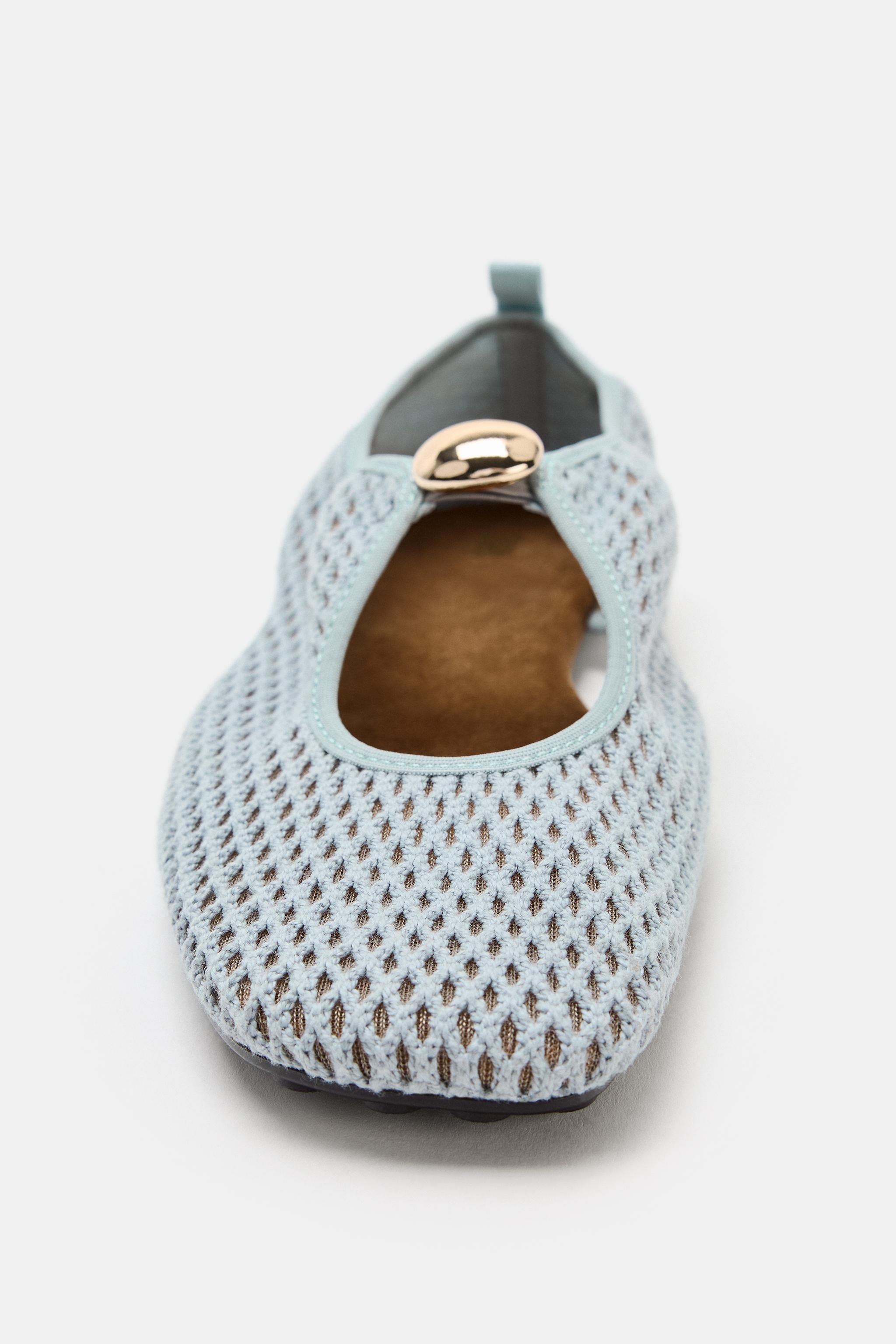 Women's Mesh Mary Jane Flats