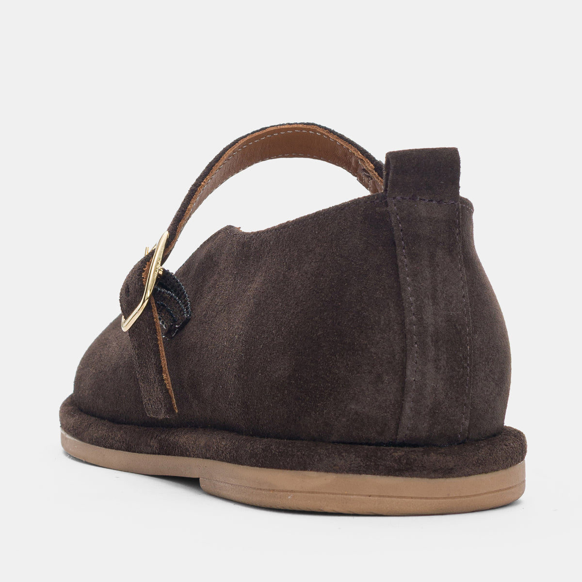 Women's Suede Mary Jane Flats