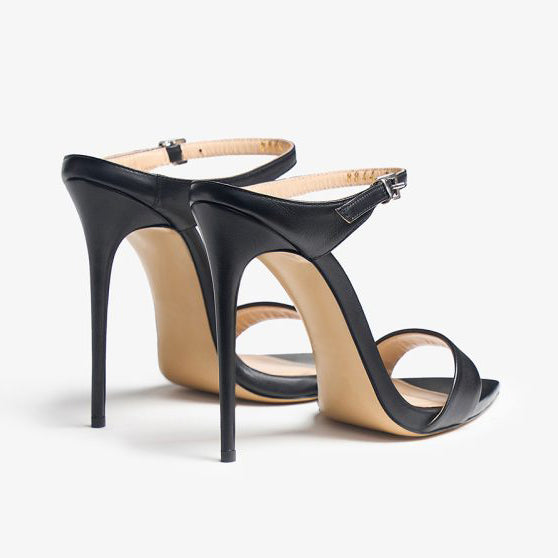 Ladies' Minimalist Open-Toe Stiletto Heels