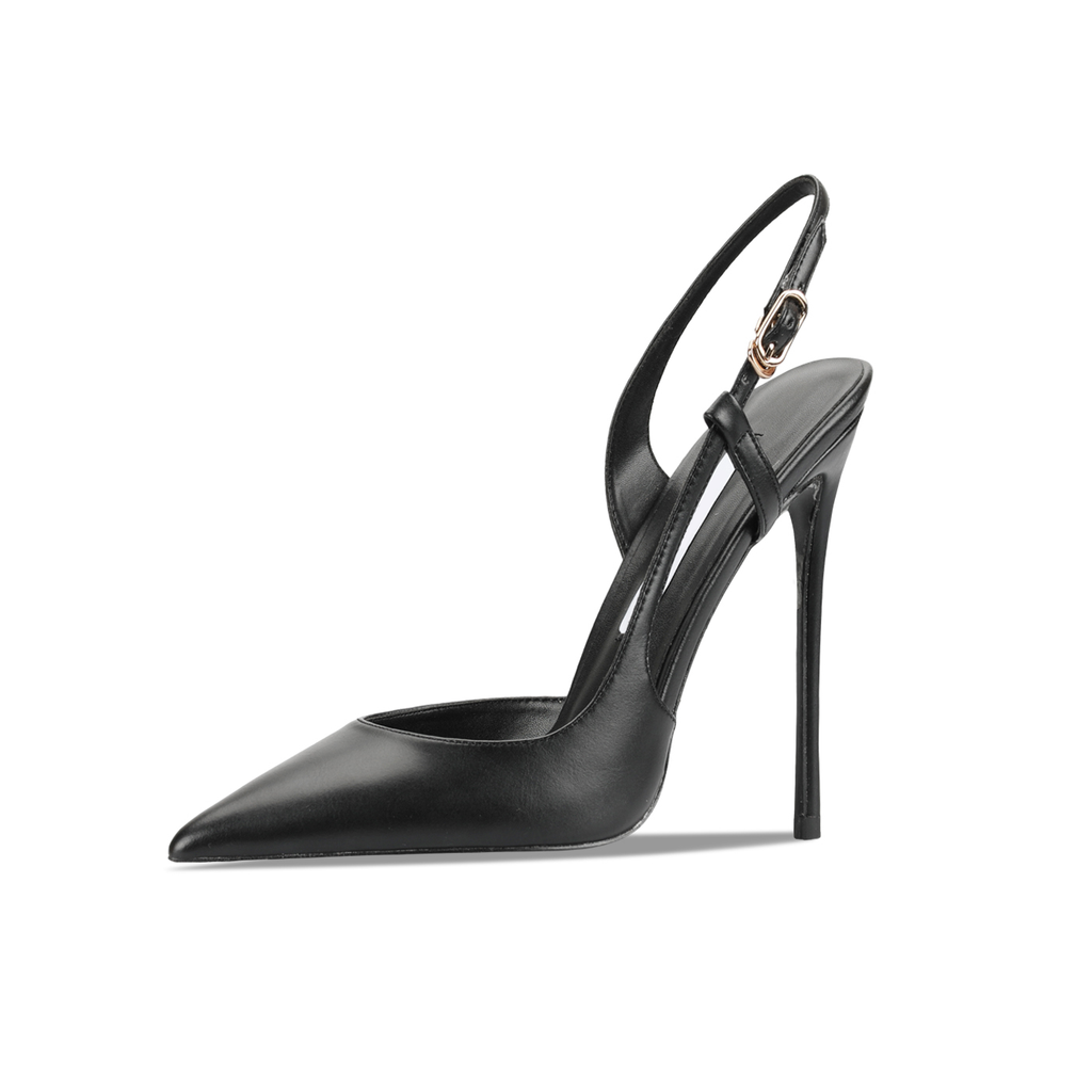 Ladies' Pointed-Toe Slingback Stiletto Pumps
