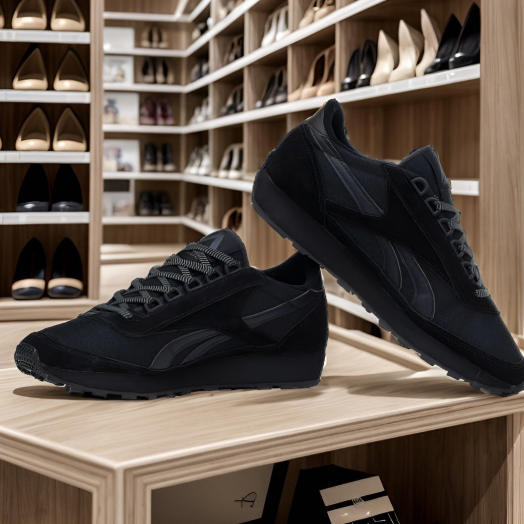 Men's Retro Mesh Suede Sneakers
