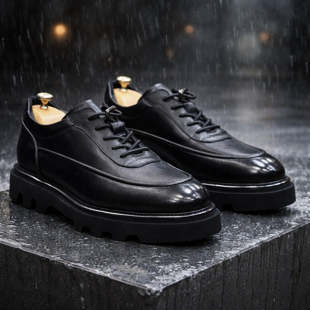 Men's Lug Sole Casual Oxfords
