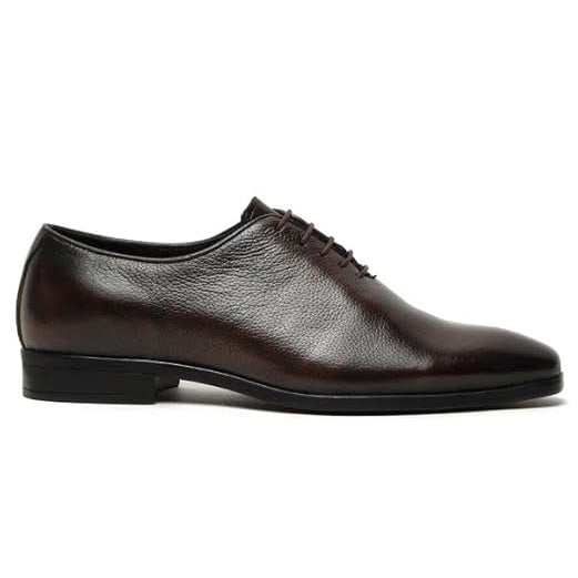 Textured Leather Formal Dress Shoes