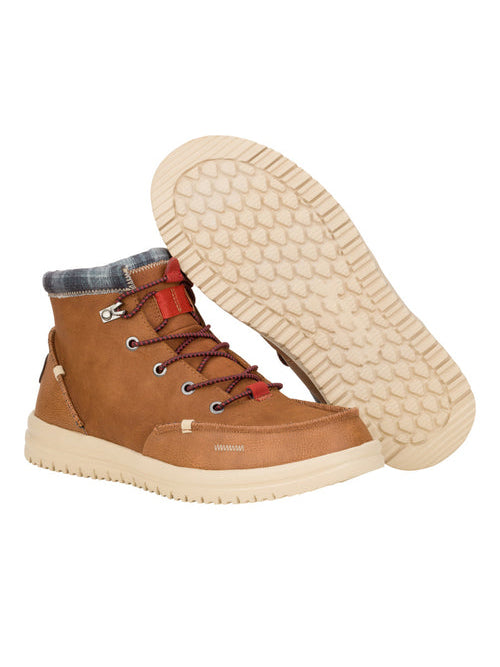 Tan Suede Moc-Toe Casual Ankle Boots