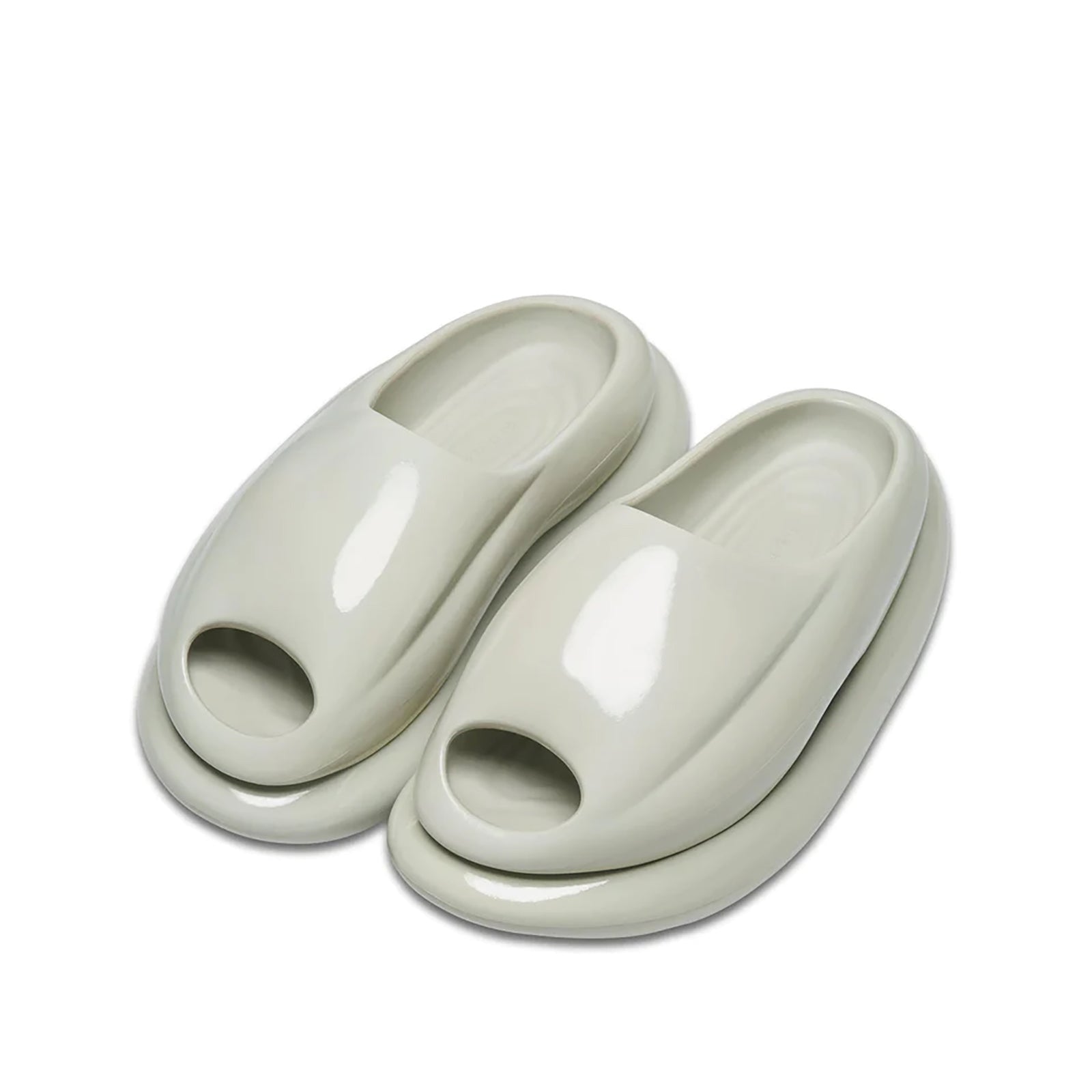Women's Futuristic Chunky Platform Slides