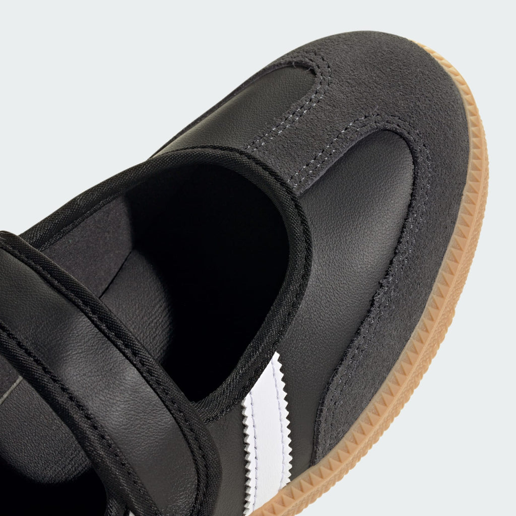Vintage 3-Stripe Mary Jane Velcro Strap Flat Sneakers