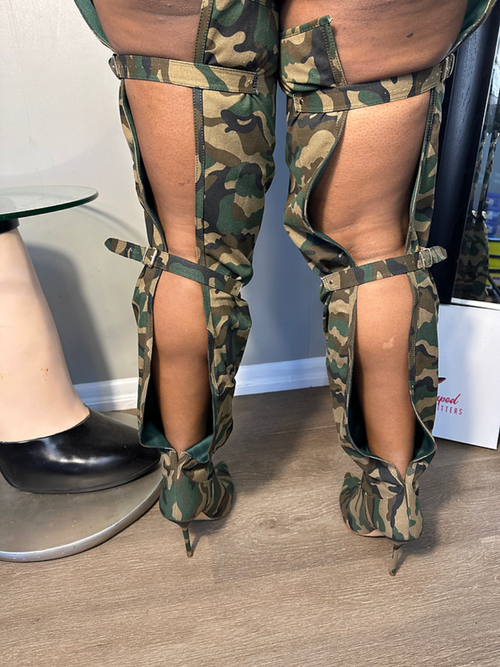 High Buckle Pumps
