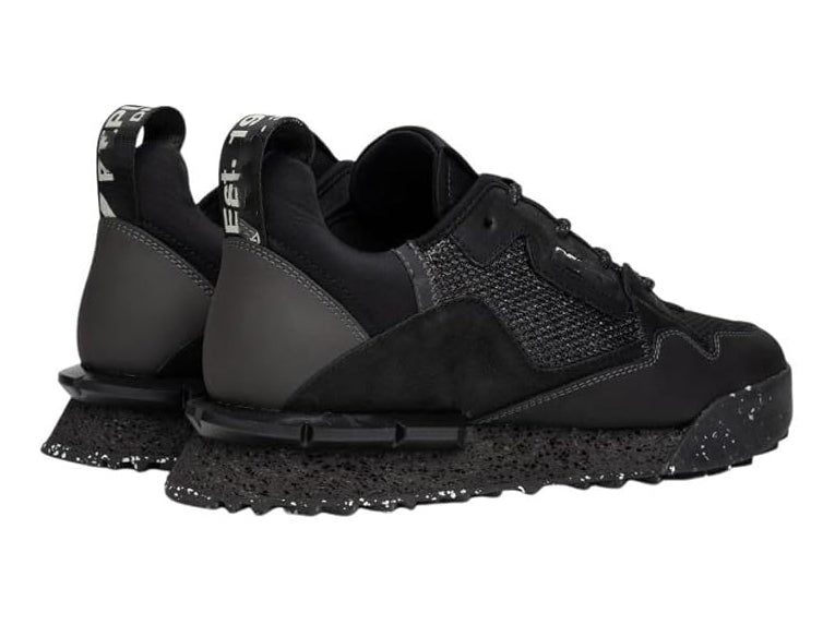 Men's All-Black Techwear Chunky Sneakers