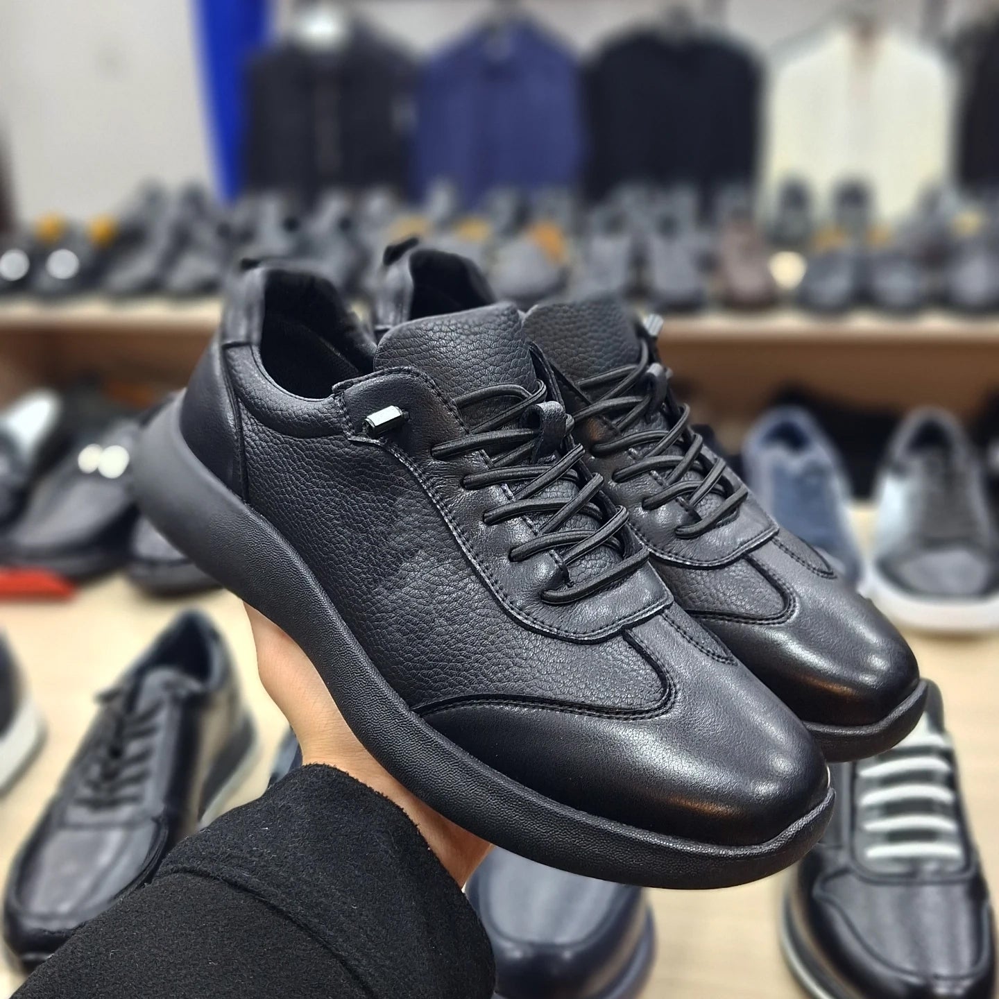 Men's Genuine Leather Casual Shoes | Soft-Sole Comfort For Daily Wear