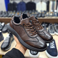 Men's Genuine Leather Casual Shoes | Soft-Sole Comfort For Daily Wear