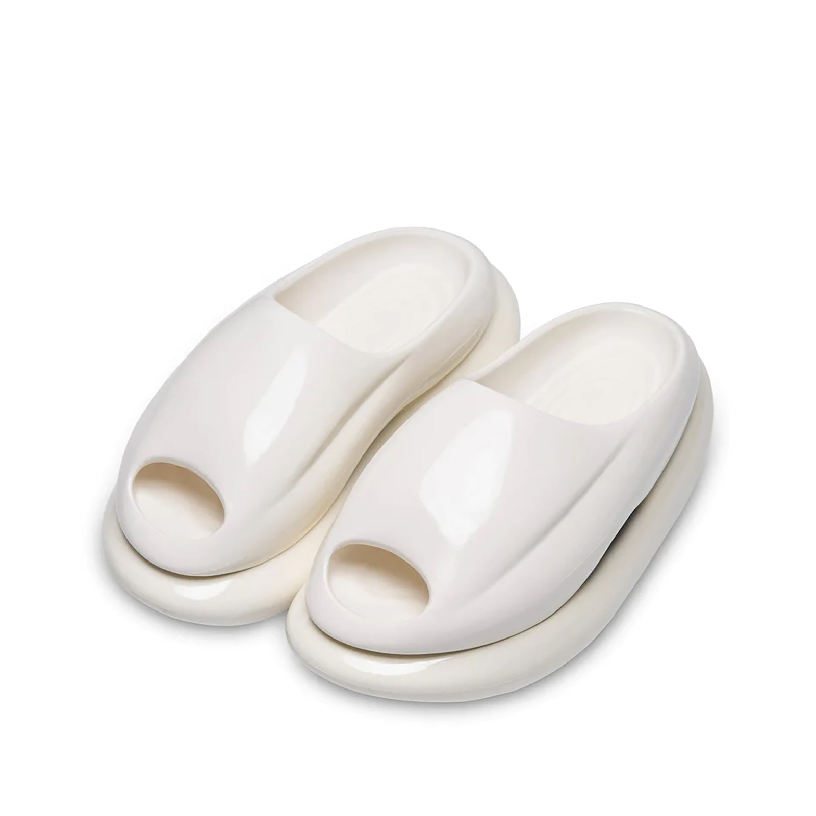 Women's Futuristic Chunky Platform Slides