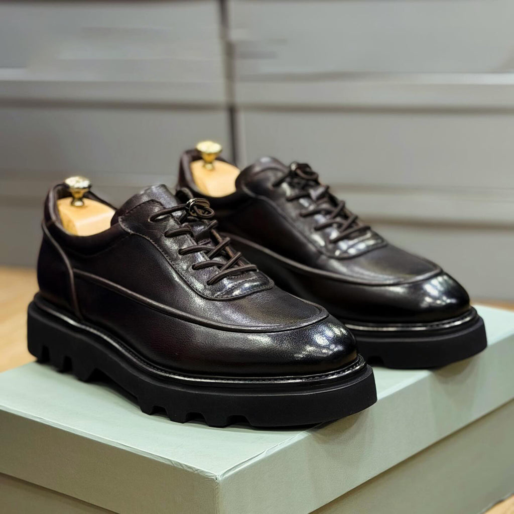 Men's Lug Sole Casual Oxfords