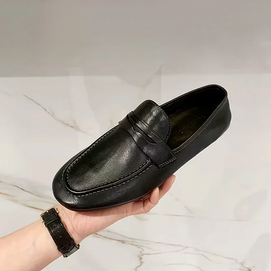 Foldable Slip-On Casual Dress Shoes