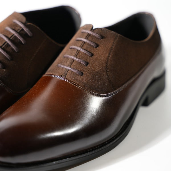 Pointed-Toe Lace-Up Formal Shoes