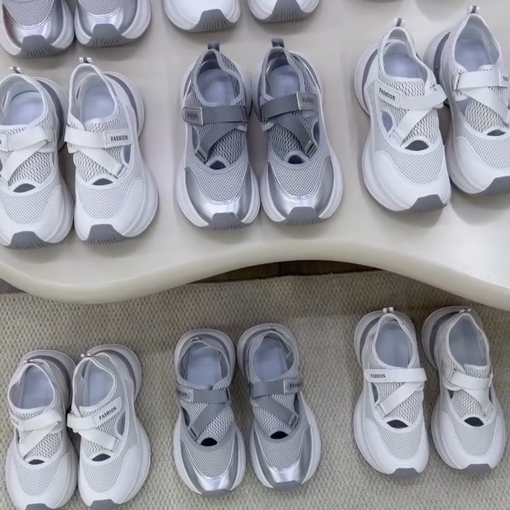 Ladies Mesh Breathable Platform Sport Sandals