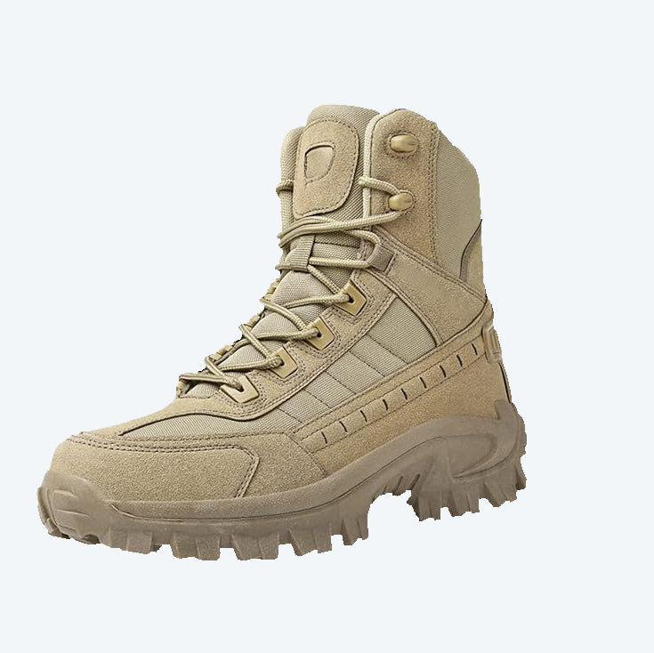 Outdoor High-Top Tactical Boots | Versatile Heavy-Duty Footwear