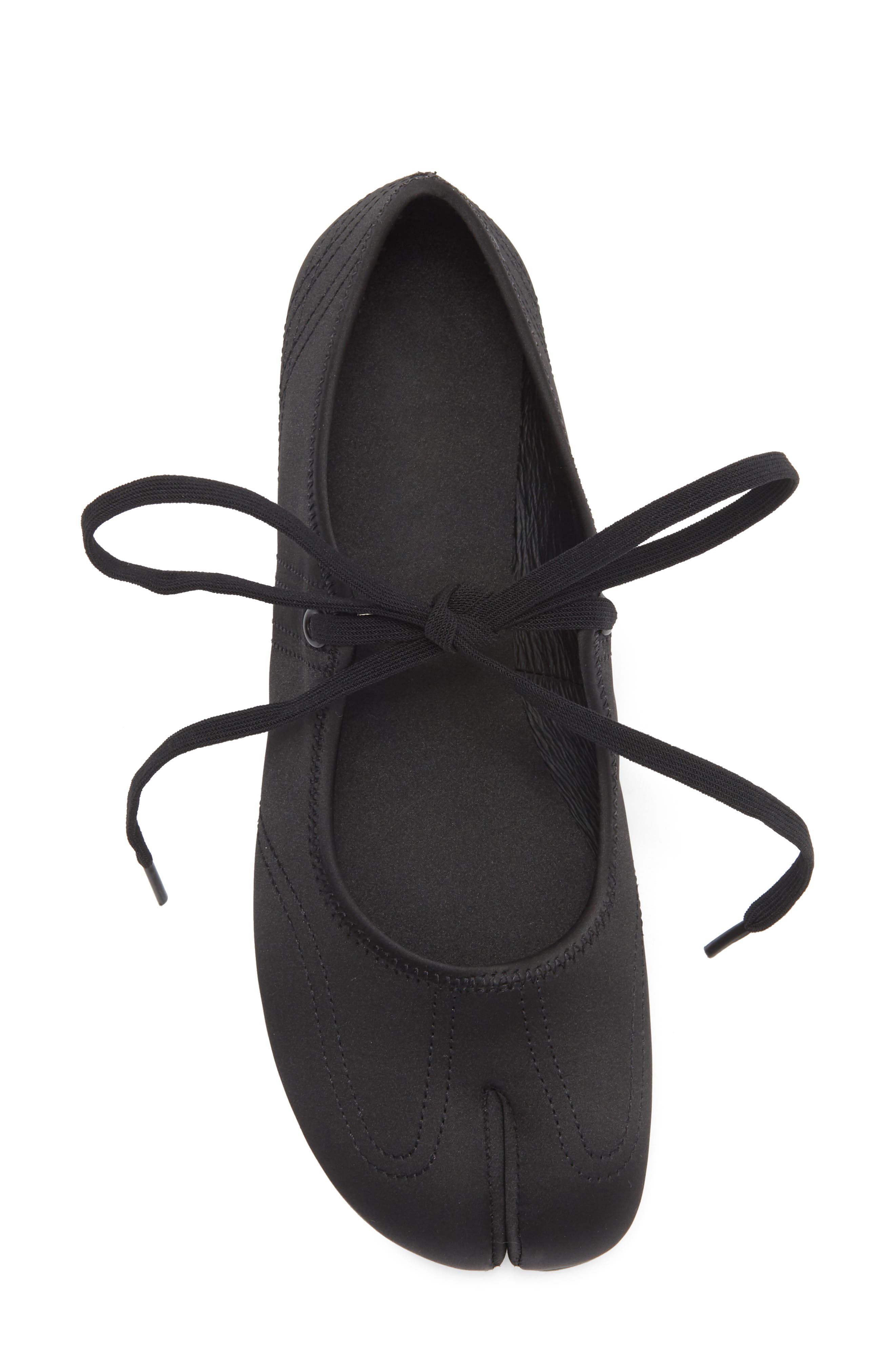 Women's Tabi Satin Ballet Flats