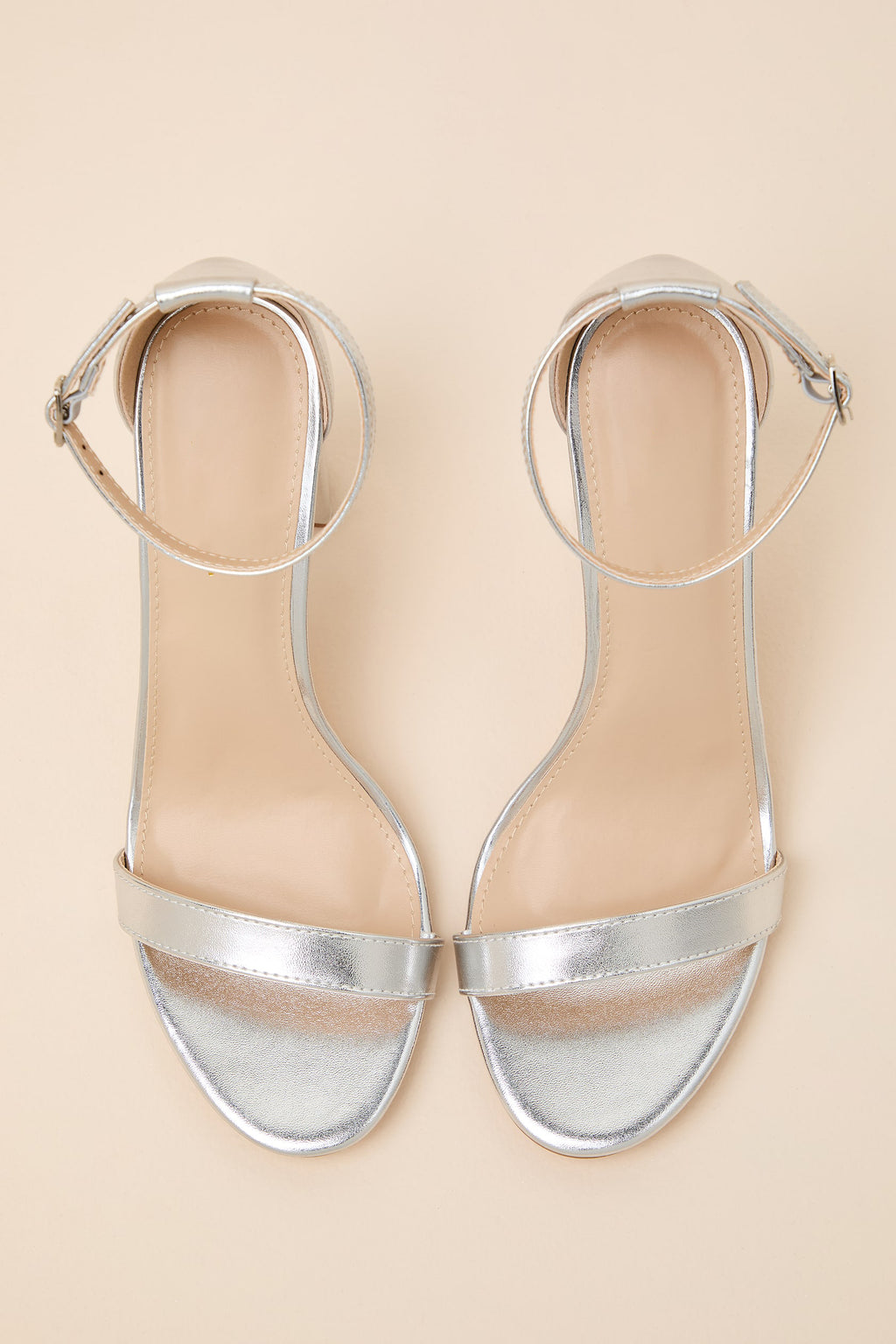 Women's Minimalist Ankle-Strap Block Heel Sandals
