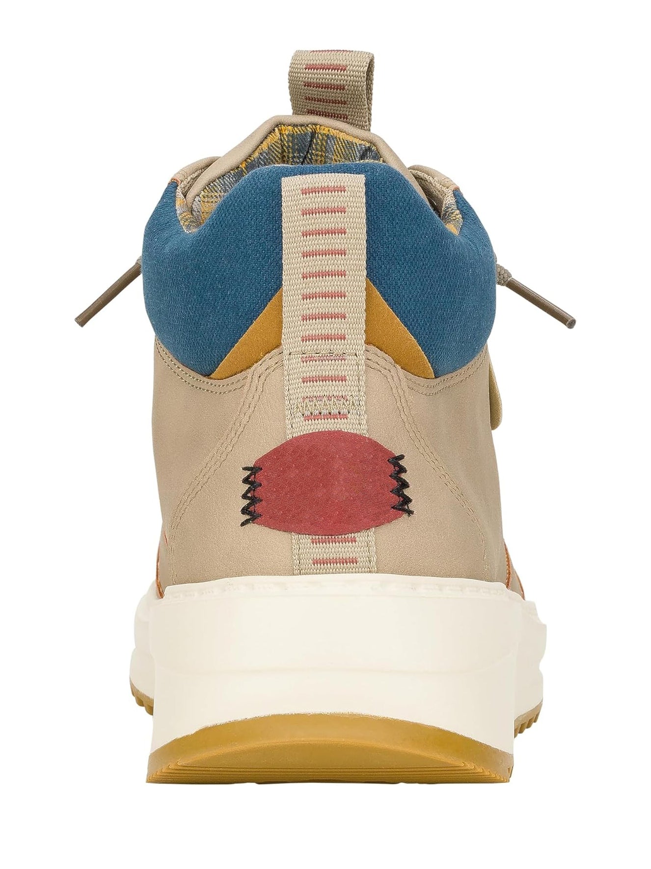 Sand Suede Mid-Top Casual Sneakers