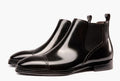 Polished Formal Ankle Boots With Elastic Gussets