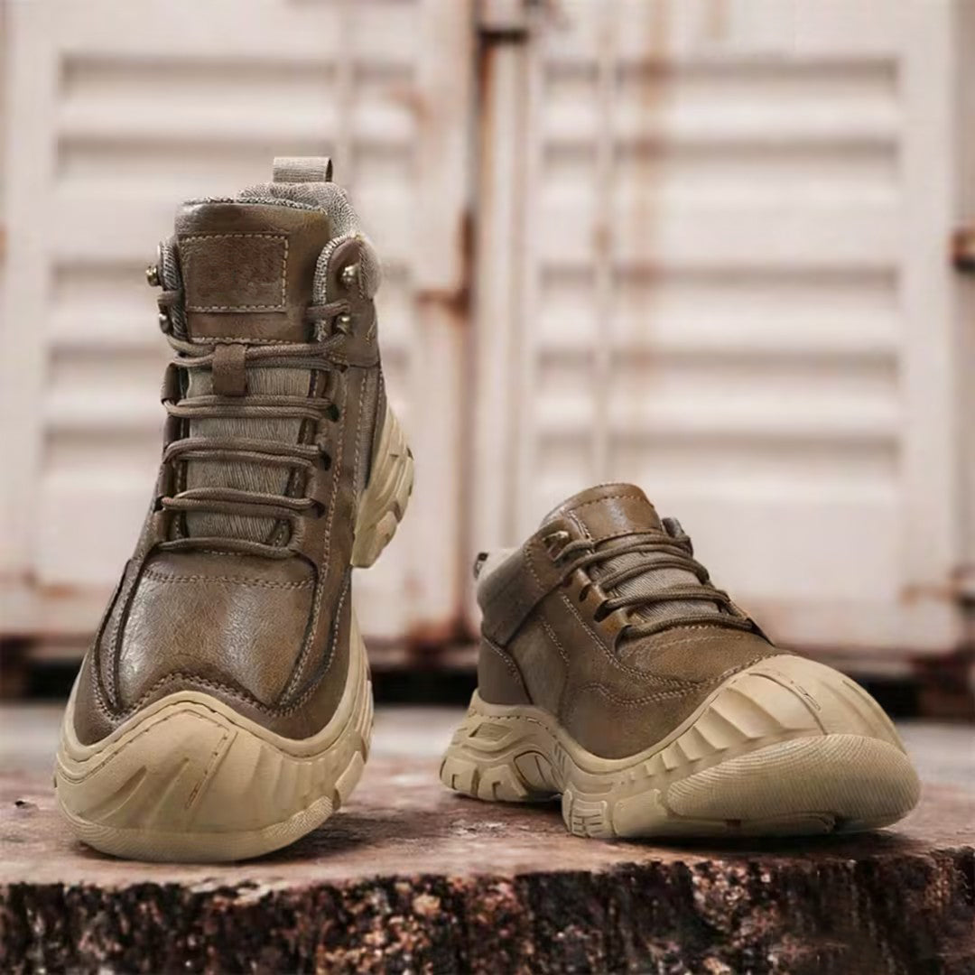 Men's High-Top Work Boots | Breathable & Durable For Daily & Outdoor