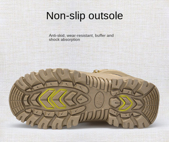 Anti-Collision Toe Cap Outdoor Work Boots