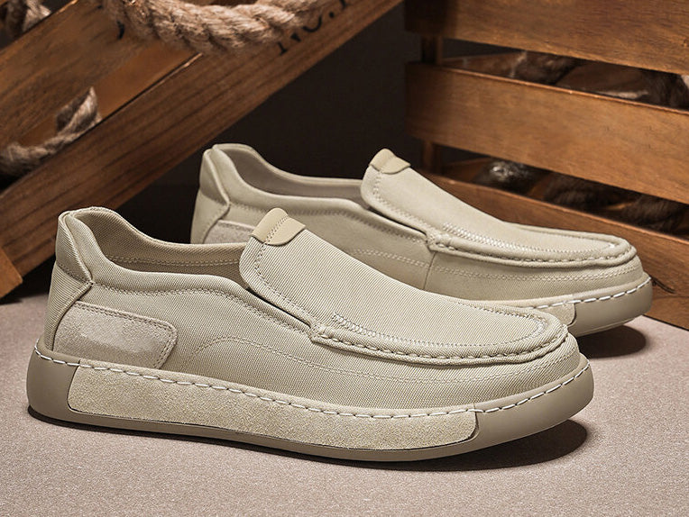 Canvas Slip-On Loafers