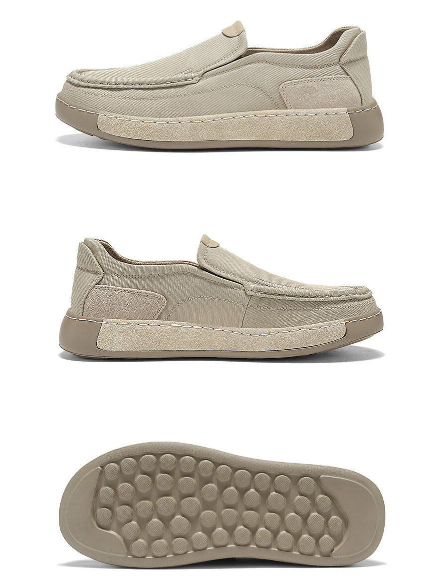 Canvas Slip-On Loafers