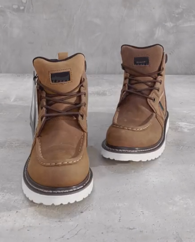 Retro Lace-Up Non-Slip Outdoor Work Boots