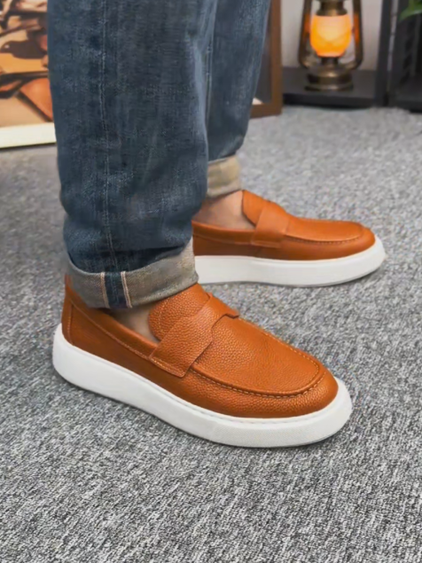 Minimalist Slip-On Casual Dress Shoes