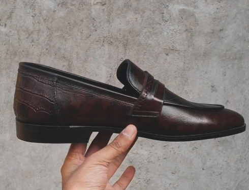 Hand-Finished Formal Slip-On Shoes