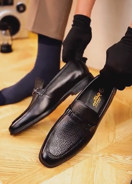 Low-Profile Heel Dress Loafers