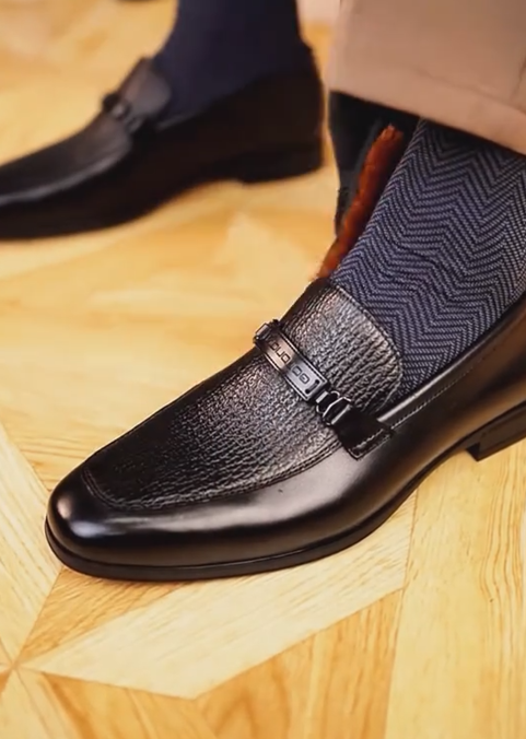 Low-Profile Heel Dress Loafers