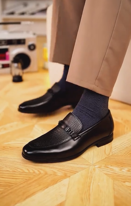 Low-Profile Heel Dress Loafers