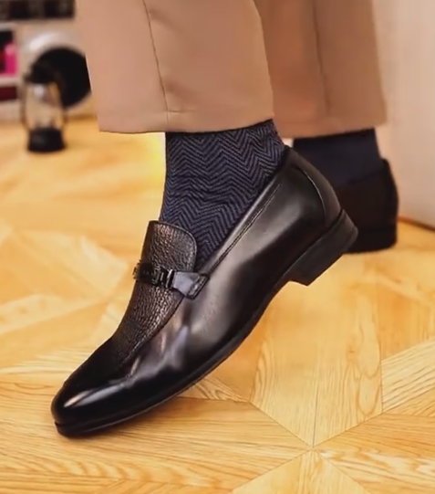 Low-Profile Heel Dress Loafers