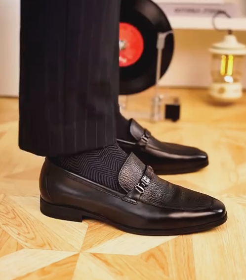 Low-Profile Heel Dress Loafers