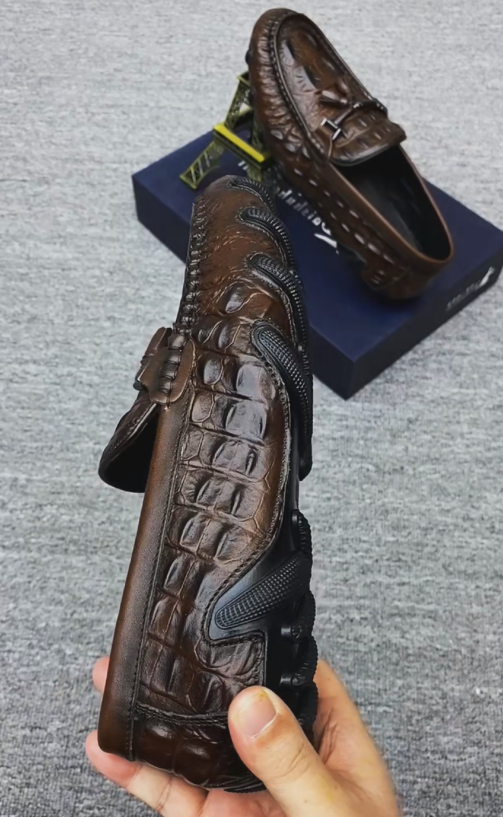 Traction-Sole Slip-On Casual Shoes