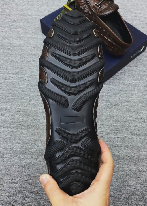 Traction-Sole Slip-On Casual Shoes