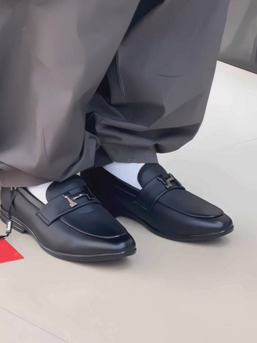 Polished Slip-On Dress Shoes