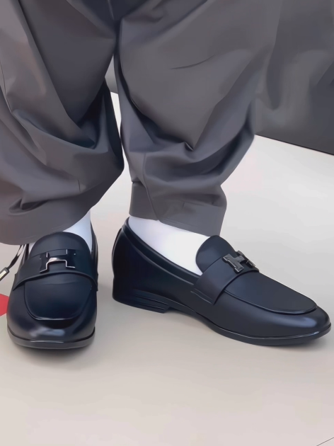 Polished Slip-On Dress Shoes