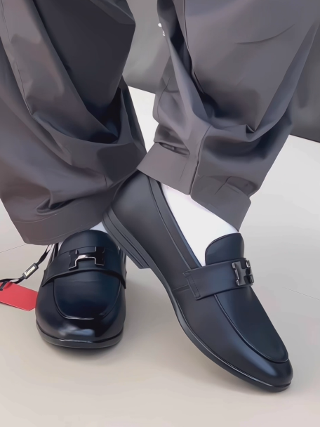 Polished Slip-On Dress Shoes