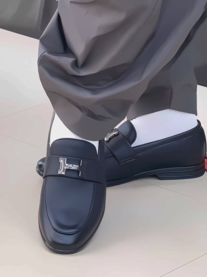 Polished Slip-On Dress Shoes