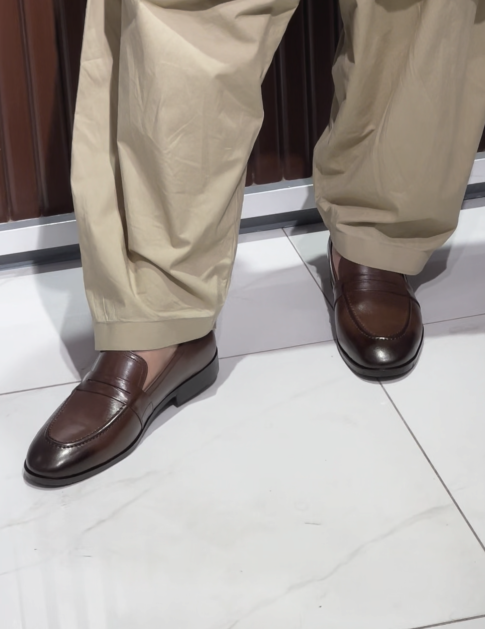 Polished Slip-On Dress Shoes