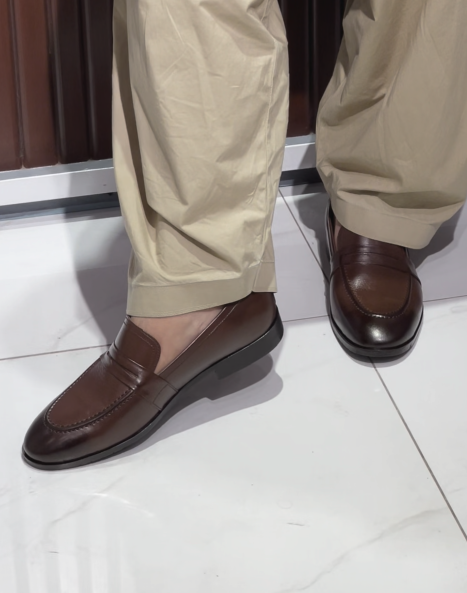 Polished Slip-On Dress Shoes